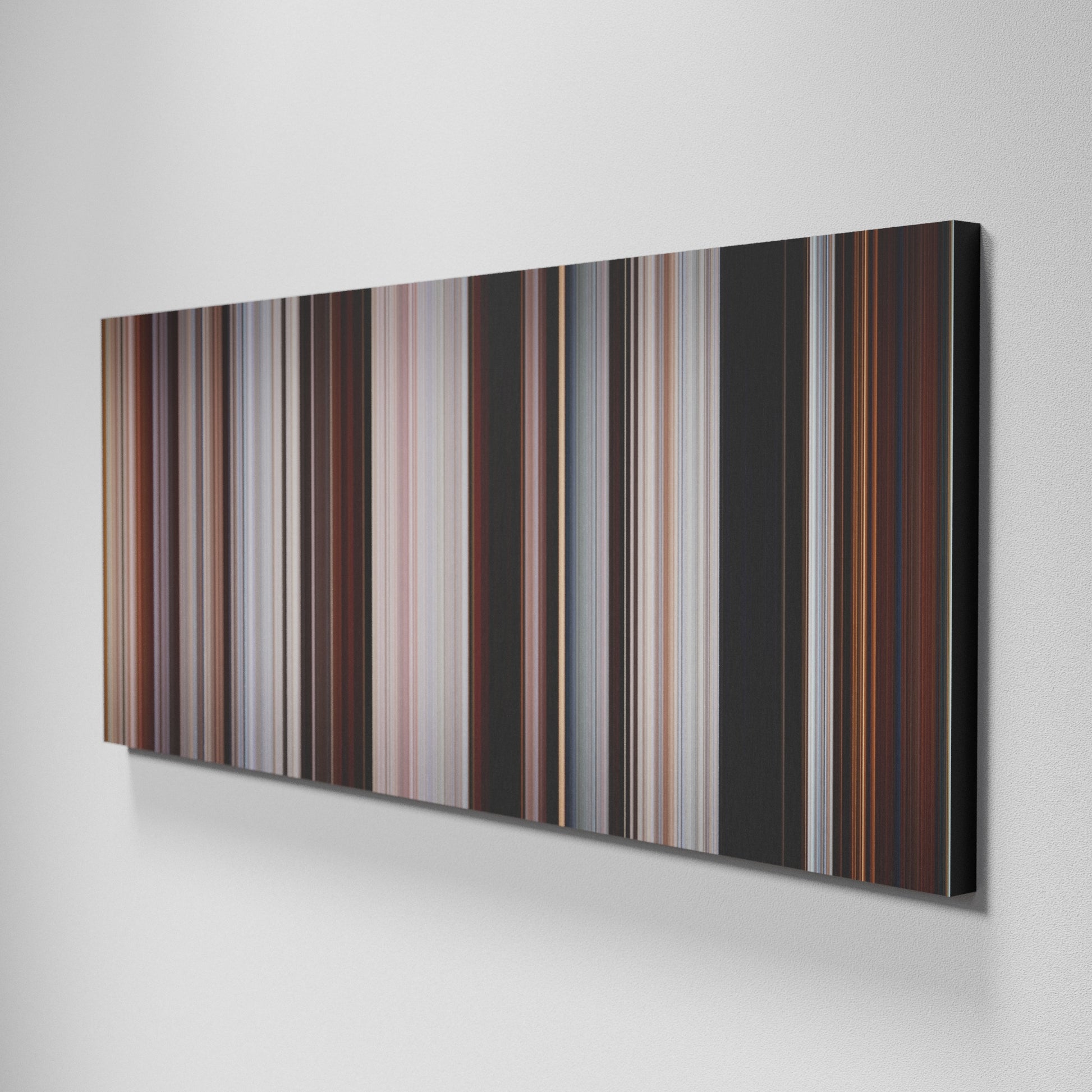 Side view of Basic of Troy Frome on the wall