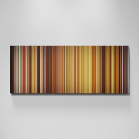 Somewhere in Time movie canvas wall art - color palette print