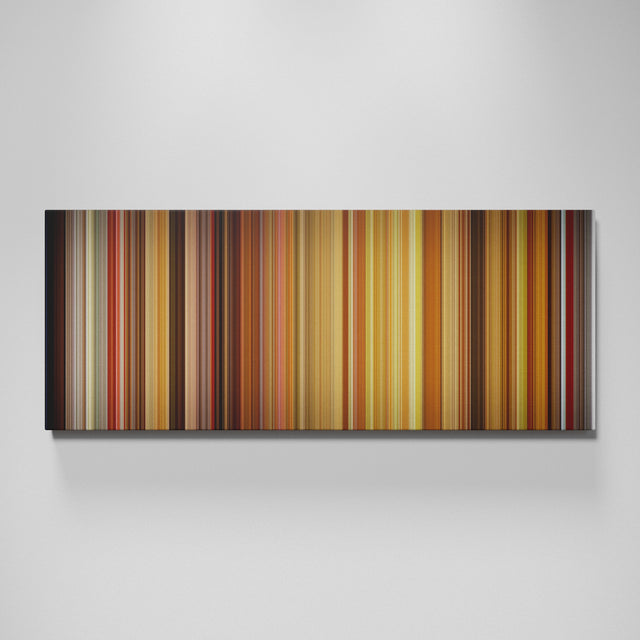 Somewhere in Time movie canvas wall art - color palette print