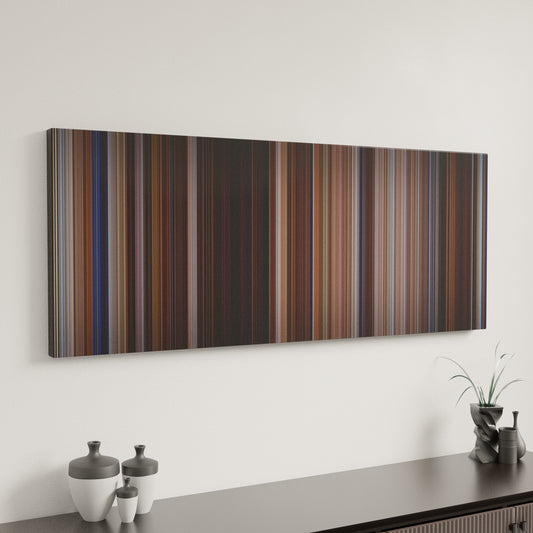 Minimal interior design with Practical Magic Frome on the wall