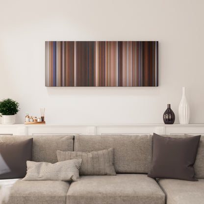 Living room interior with Practical Magic Frome on the wall