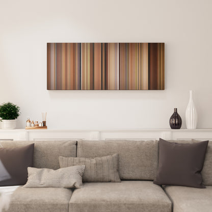 Living room interior with Under the Tuscan Sun Frome on the wall