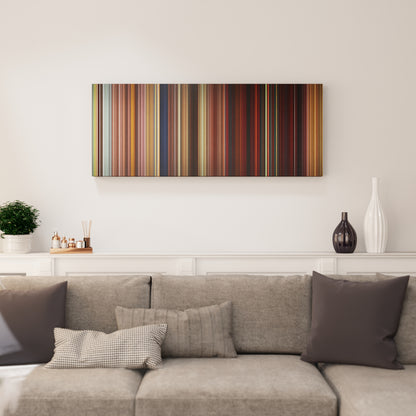 Living room interior with Kung Fu Panda 2 Frome on the wall