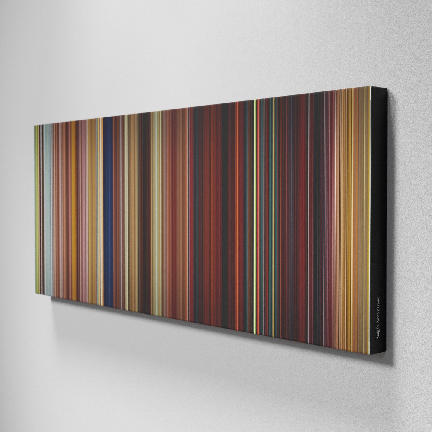 Side view of Buff's of Kung Fu Panda 2 Frome on the wall