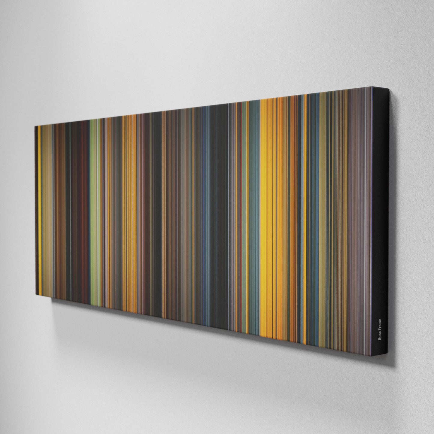 Side view of Buff's of Dune Frome on the wall