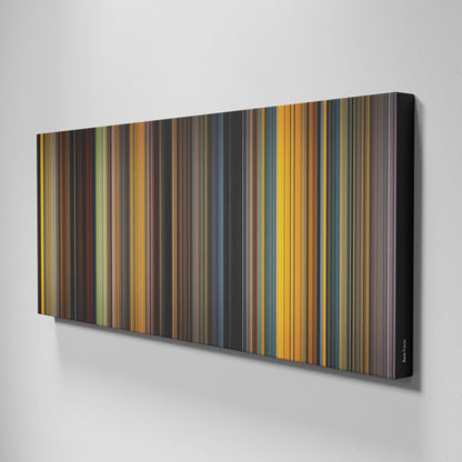 Side view of Buff's of Dune Frome on the wall