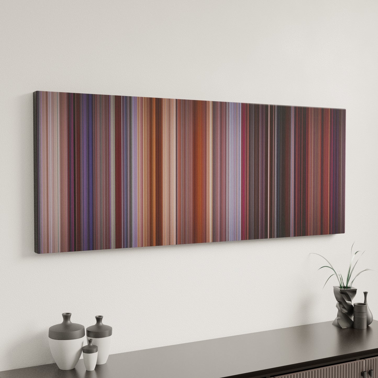 Minimal interior design with Team America: World Police Frome on the wall