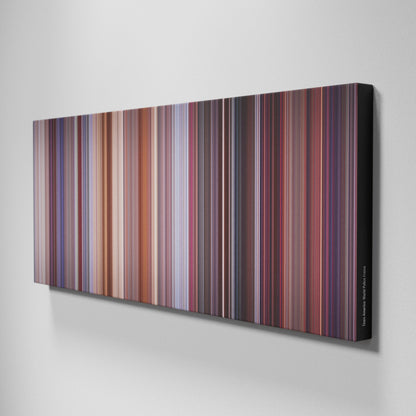 Side view of Buff's of Team America: World Police Frome on the wall