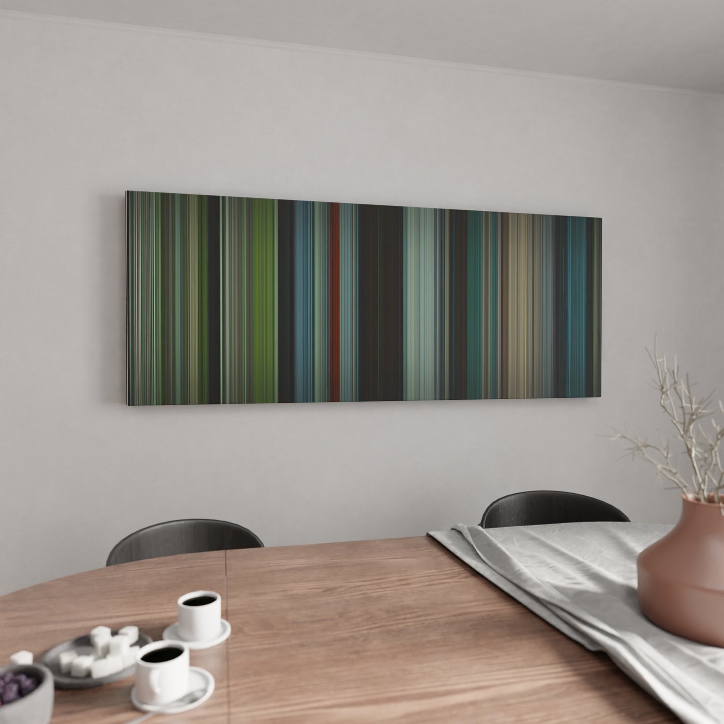 Kitchen with Okja Frome on the wall