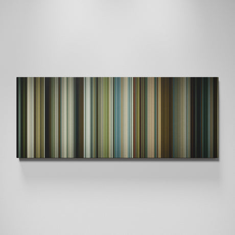 Black Mass movie canvas wall art - color palette print