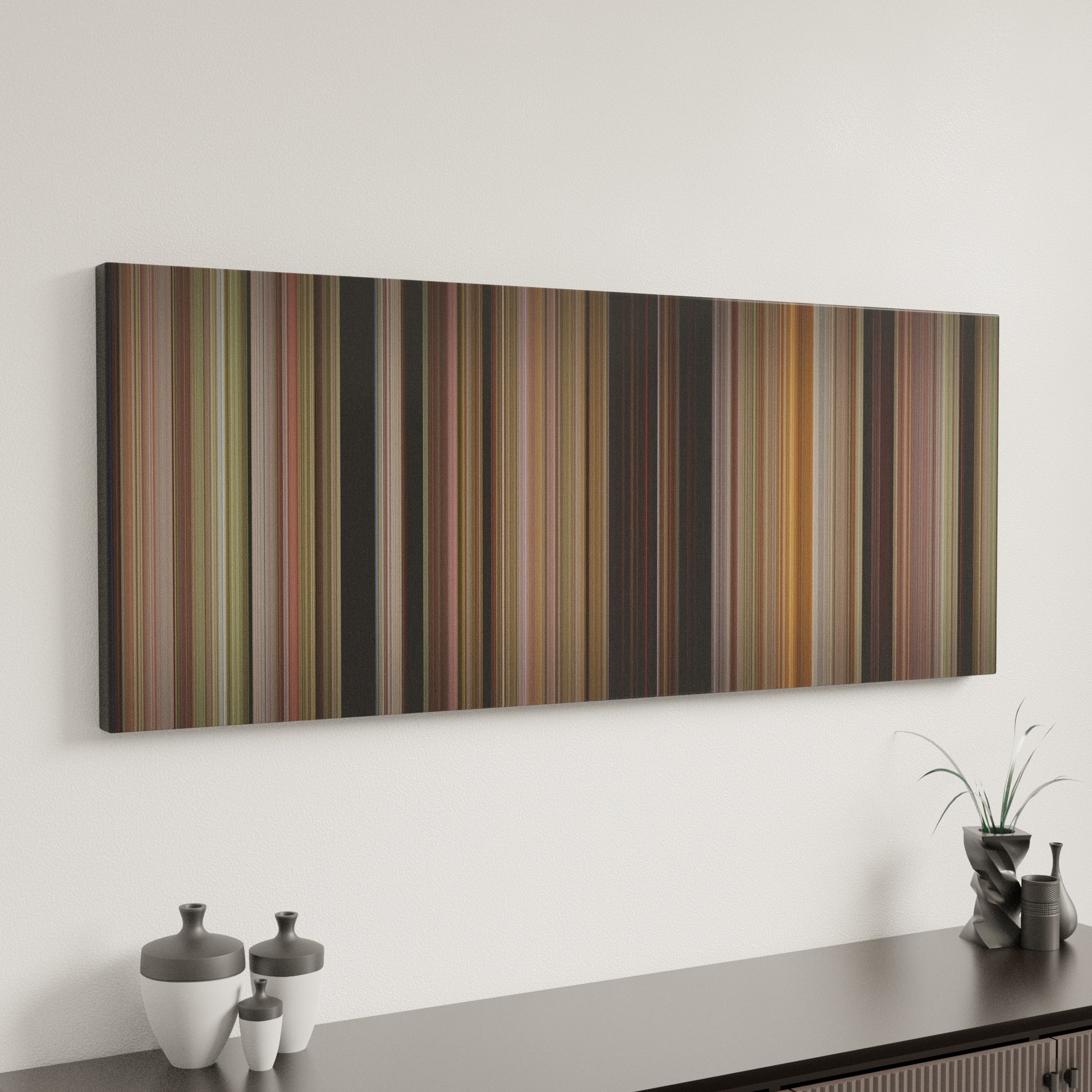 Minimal interior design with Fried Green Tomatoes Frome on the wall