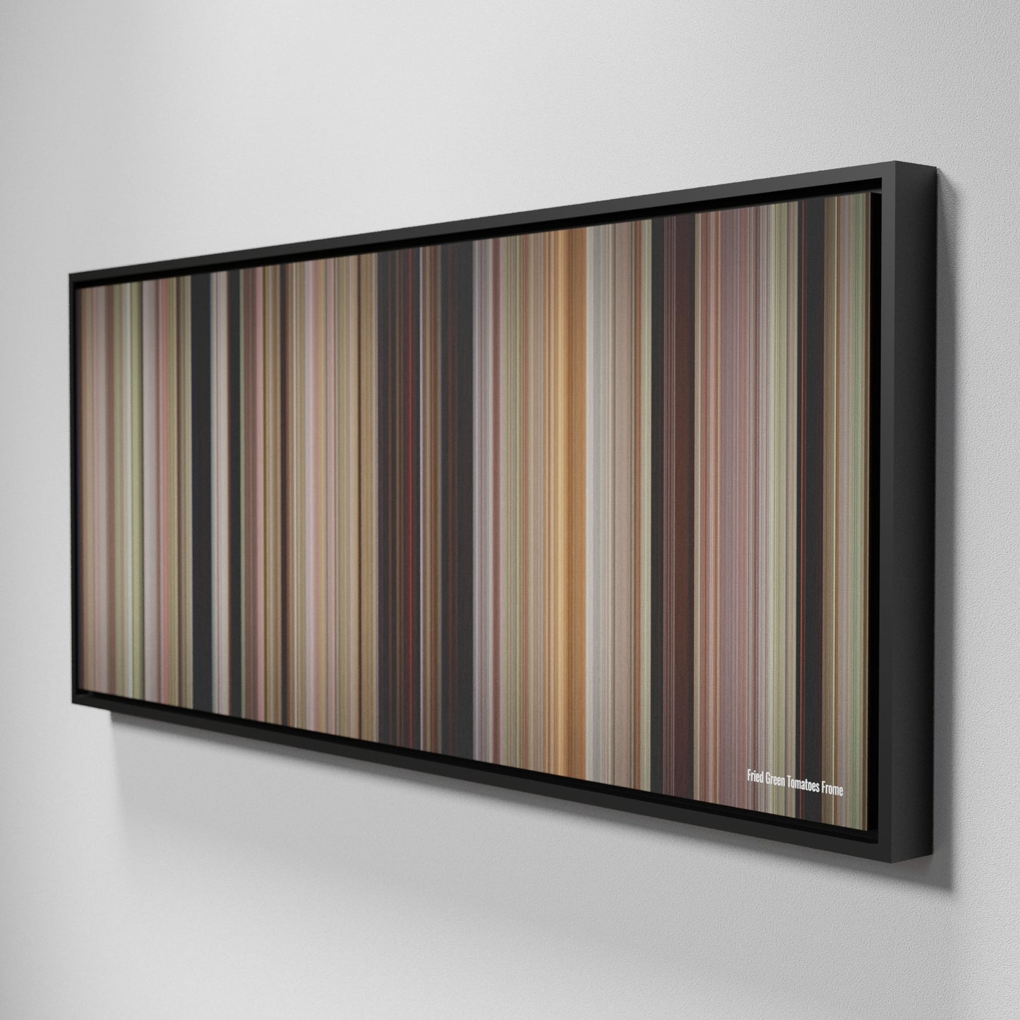 Side view of Framed Buff's of Fried Green Tomatoes Frome on the wall