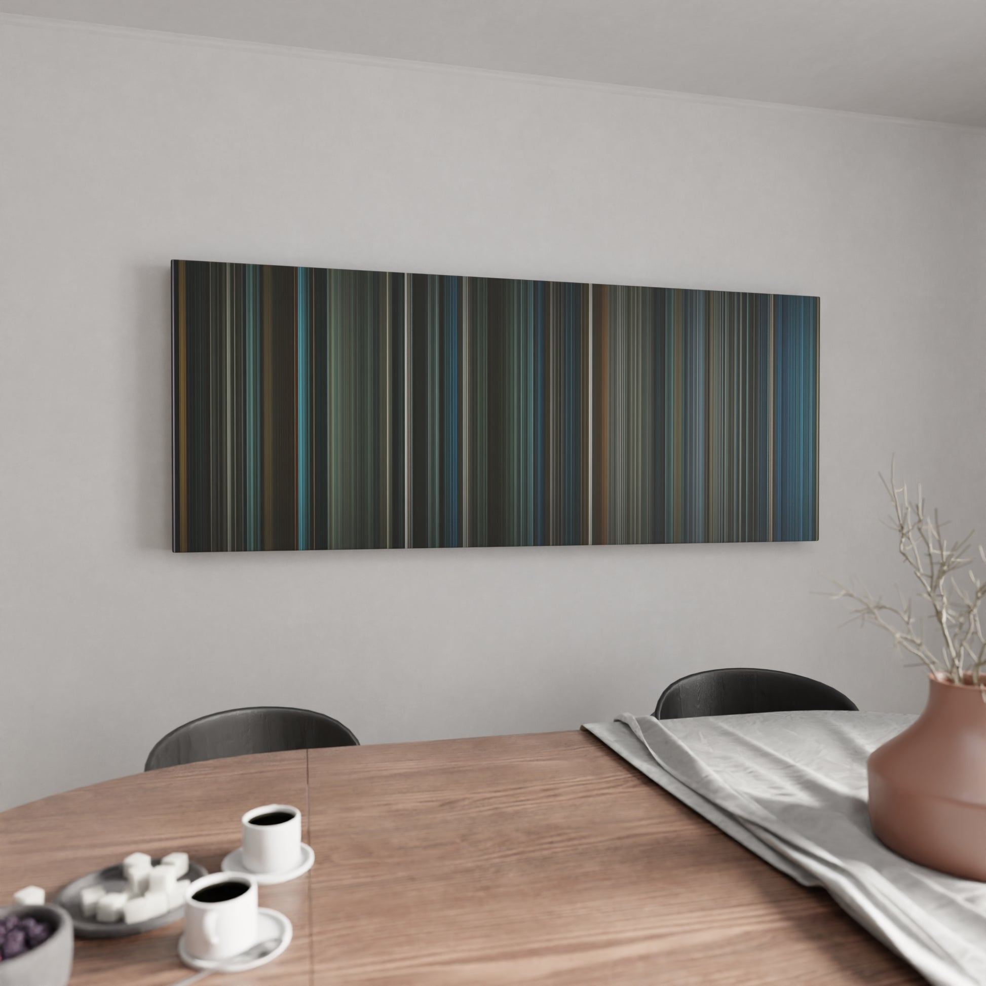 Kitchen with Sleepy Hollow Frome on the wall