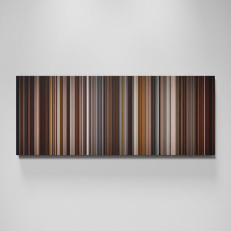 Once Upon a Time in America movie canvas wall art - color palette print