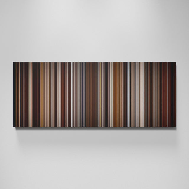 Once Upon a Time in America movie canvas wall art - color palette print
