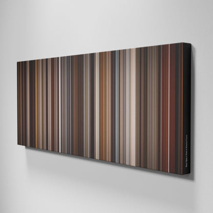 Side view of Buff's of Once Upon a Time in America Frome on the wall