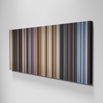 Side view of Basic of Close Encounters of the Third Kind Frome on the wall