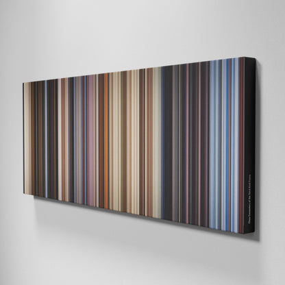 Side view of Buff's of Close Encounters of the Third Kind Frome on the wall