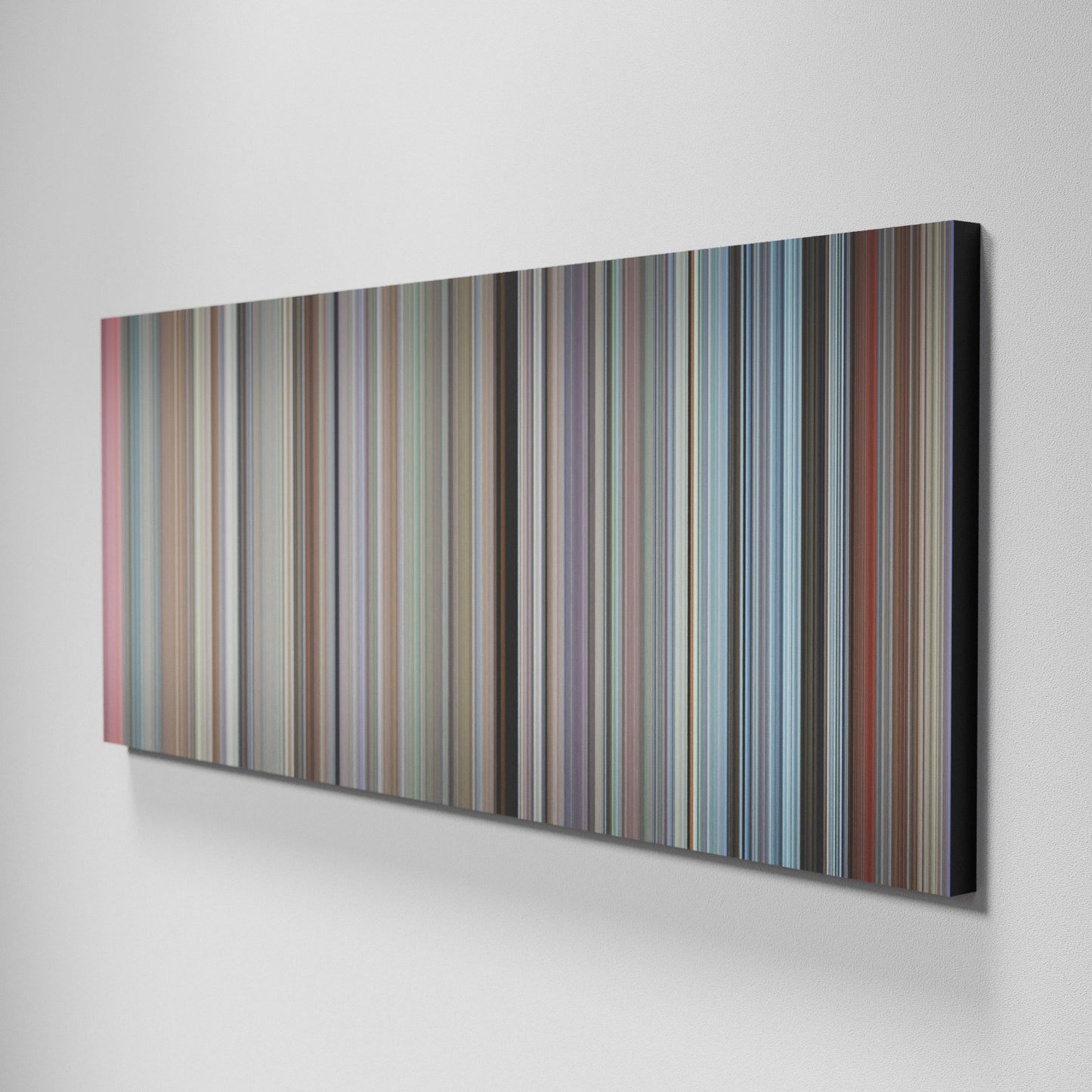 Side view of Basic of Patton Frome on the wall