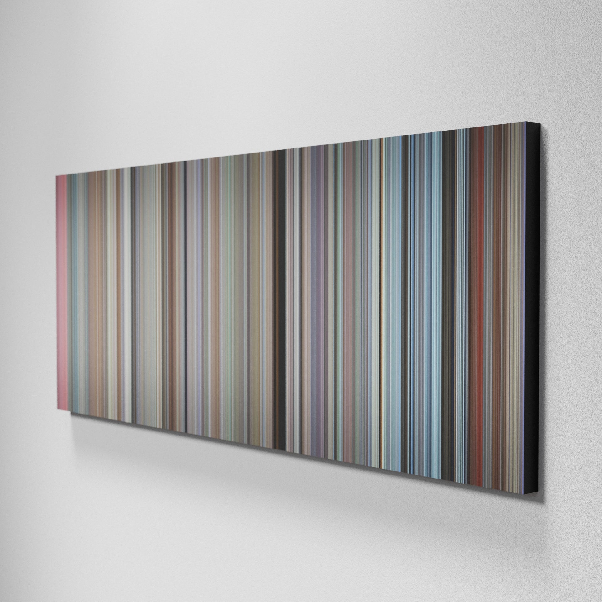 Side view of Basic of Patton Frome on the wall