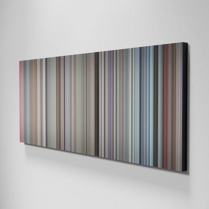 Side view of Basic of Patton Frome on the wall