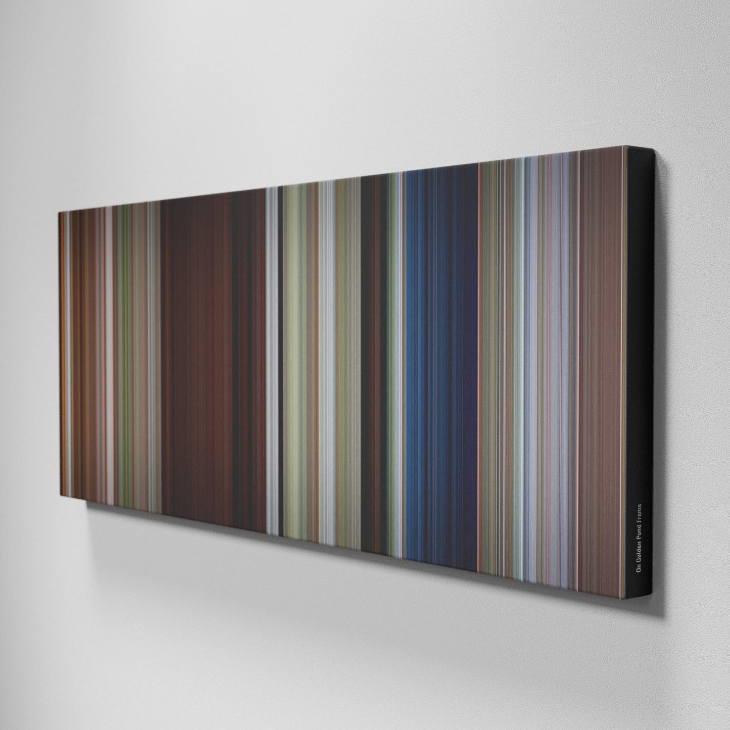 Side view of Buff's of On Golden Pond Frome on the wall