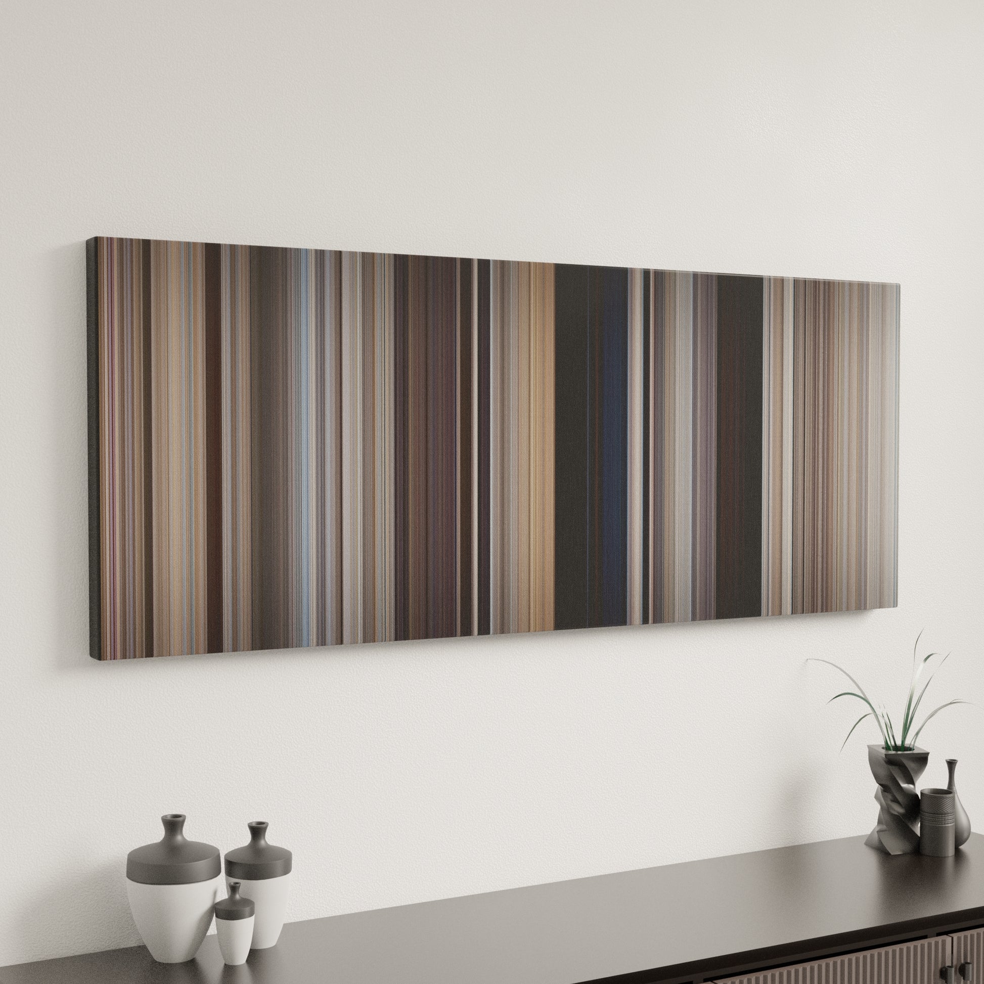 Minimal interior design with The Big Country Frome on the wall