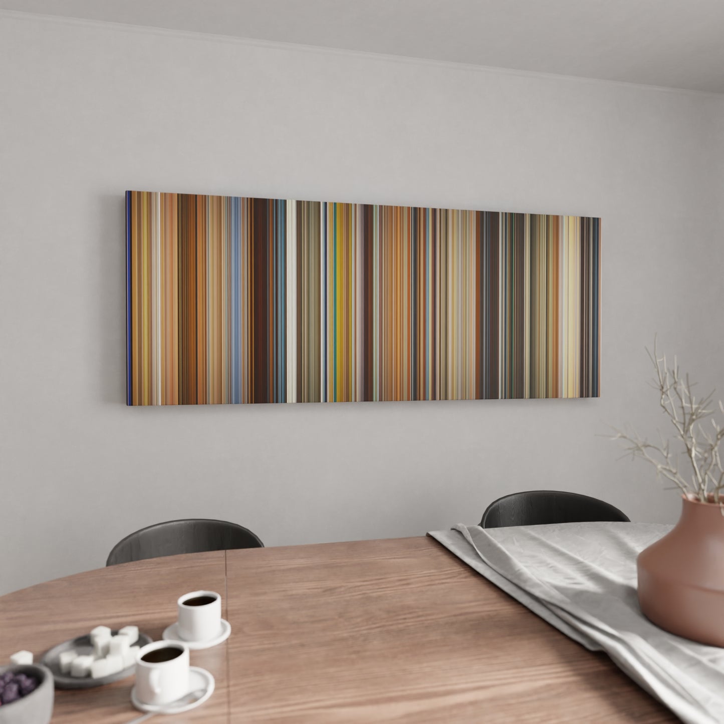 Kitchen with The Lovely Bones Frome on the wall