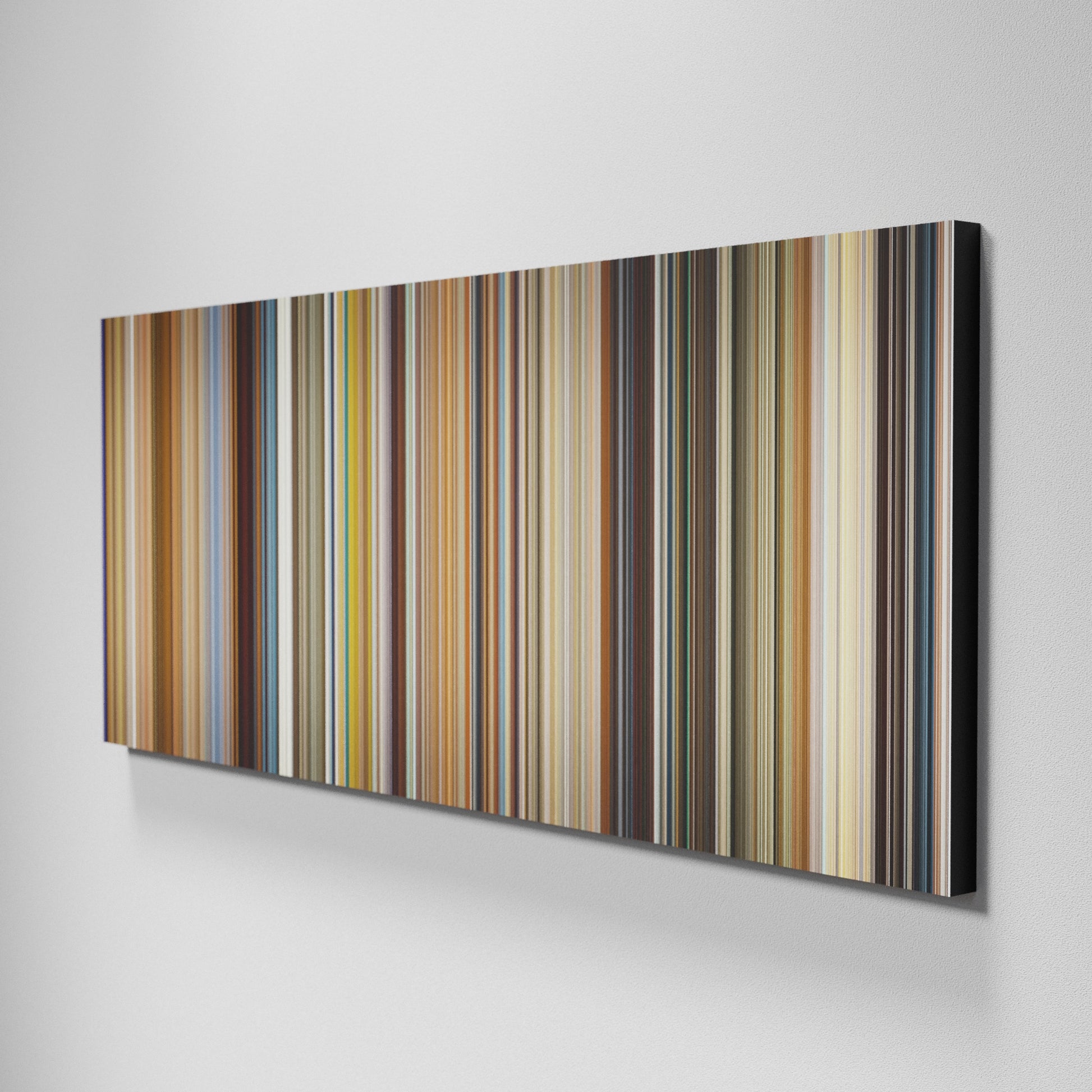 Side view of Basic of The Lovely Bones Frome on the wall