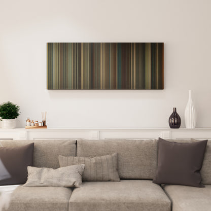 Living room interior with The Imitation Game Frome on the wall