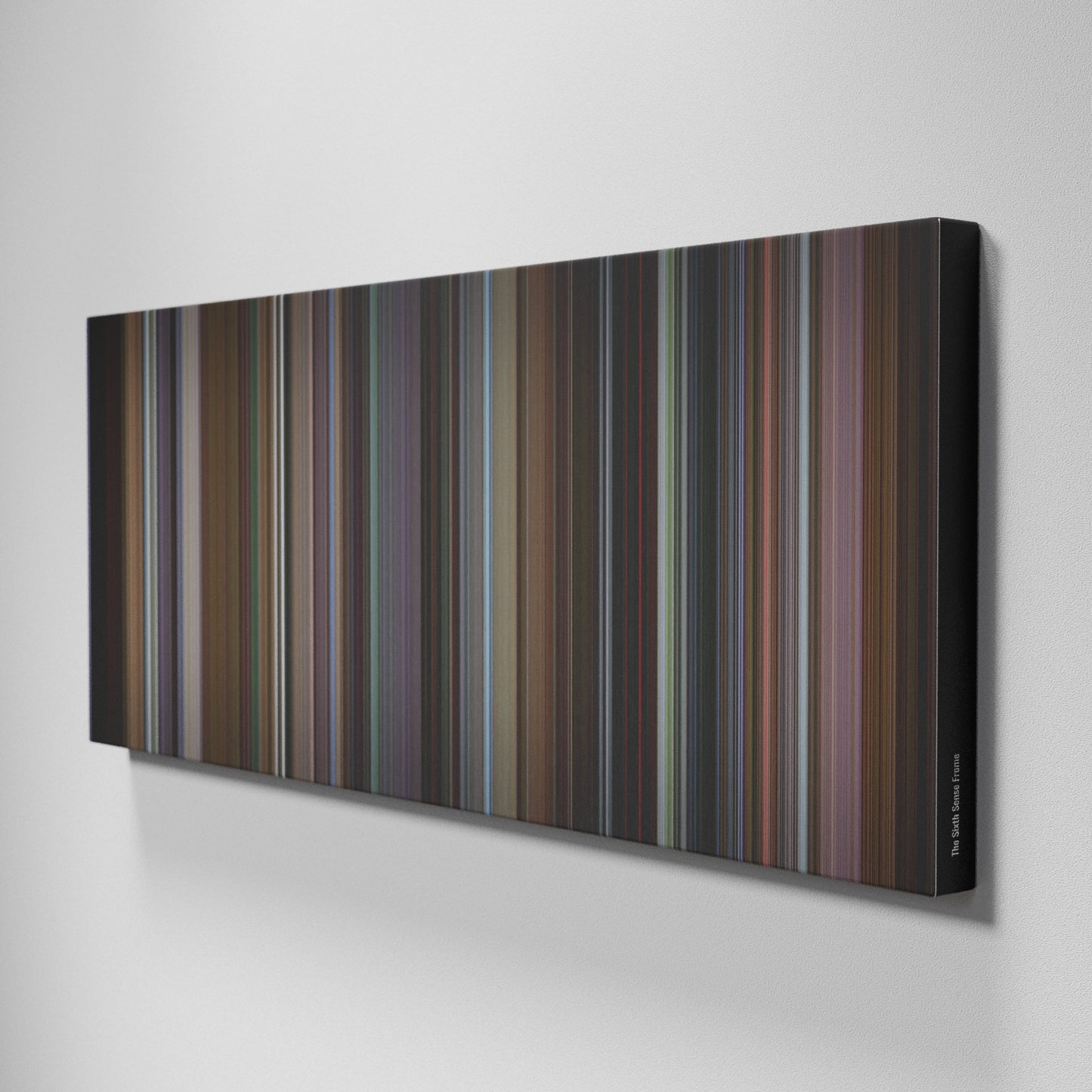 Side view of Buff's of The Sixth Sense Frome on the wall