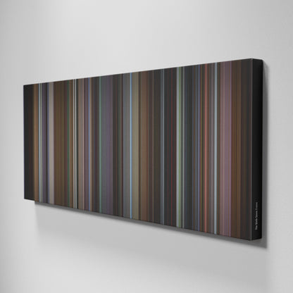 Side view of Buff's of The Sixth Sense Frome on the wall