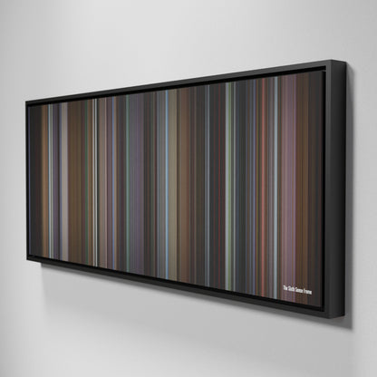 Side view of Framed Buff's of The Sixth Sense Frome on the wall