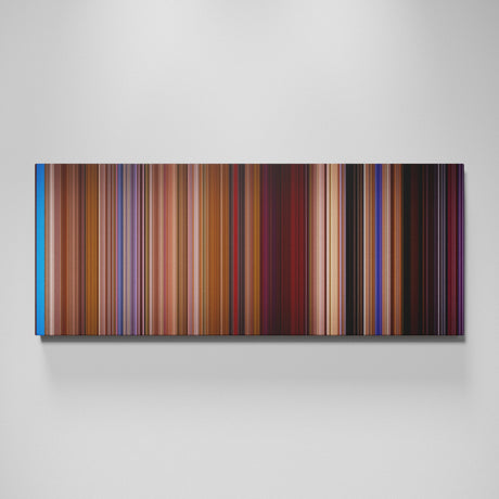 Twin Peaks: Fire Walk with Me movie canvas wall art - color palette print