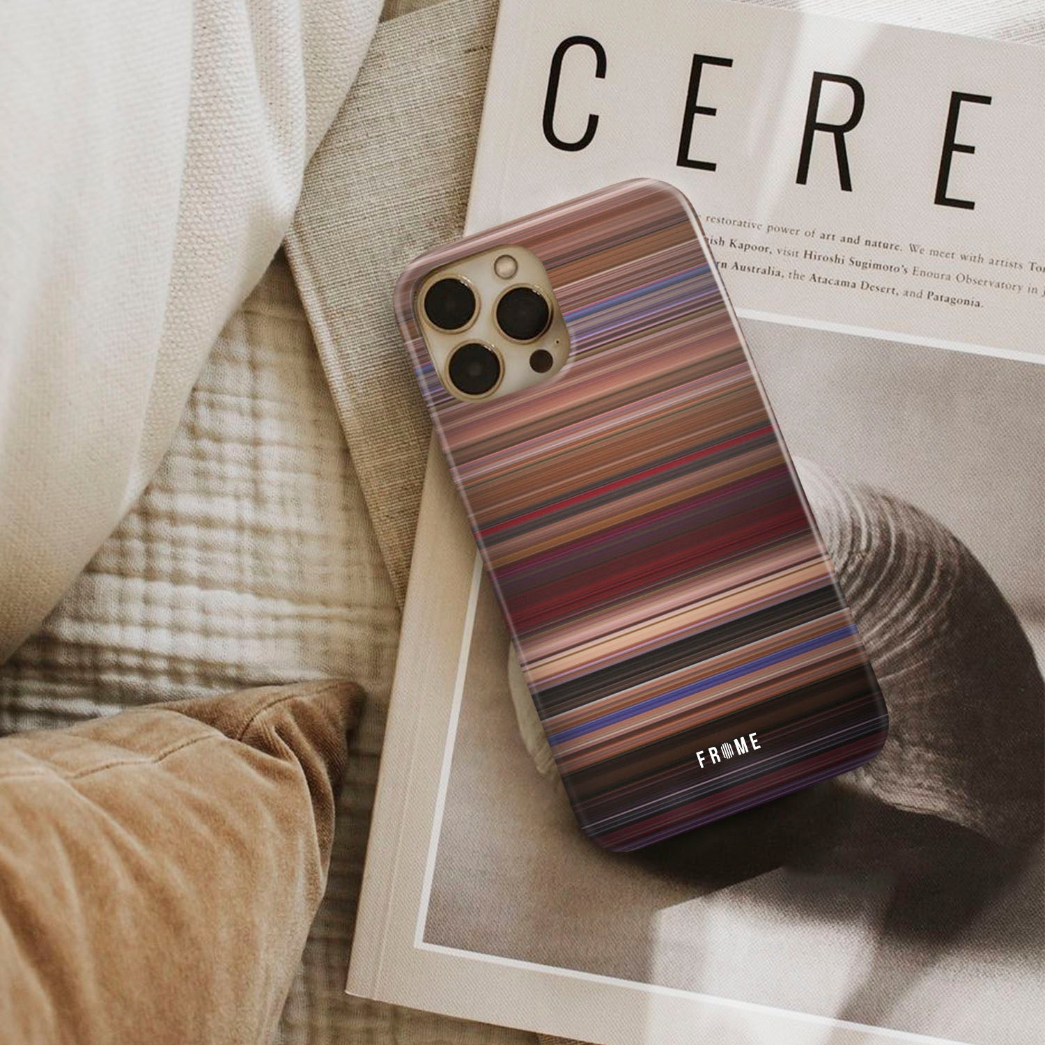 twin peaks - fire walk with me Frome phone case next to interior items