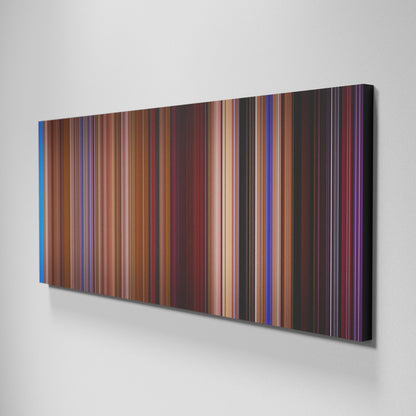 Side view of Basic of Twin Peaks: Fire Walk with Me Frome on the wall