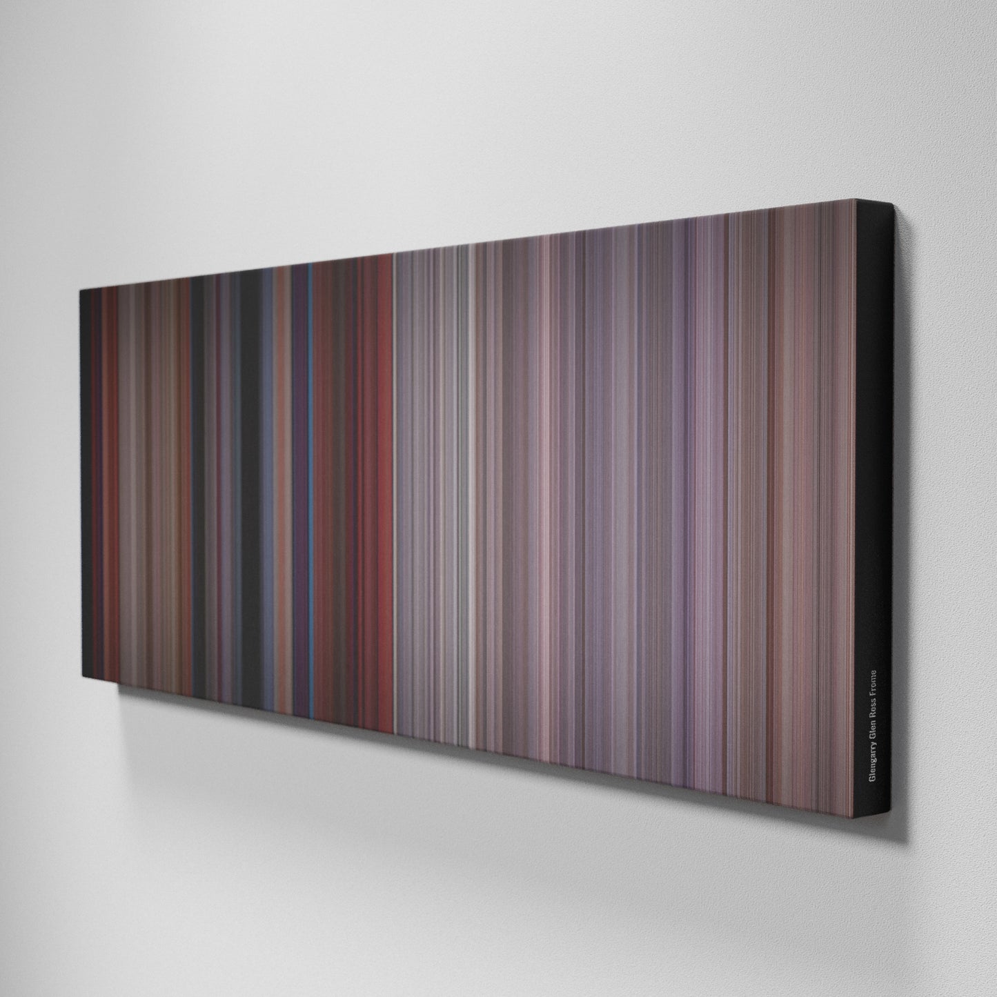 Side view of Buff's of Glengarry Glen Ross Frome on the wall