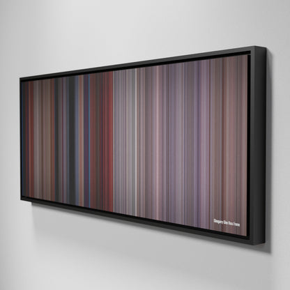 Side view of Framed Buff's of Glengarry Glen Ross Frome on the wall