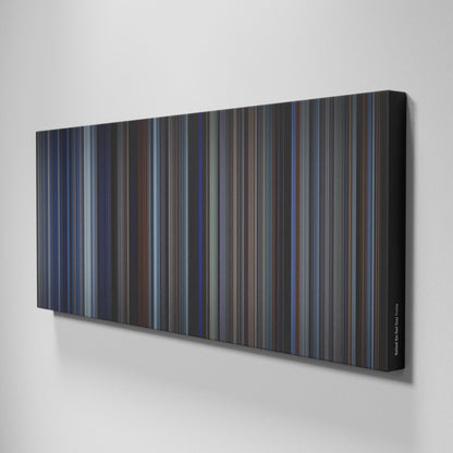 Side view of Buff's of Behind the Red Door Frome on the wall