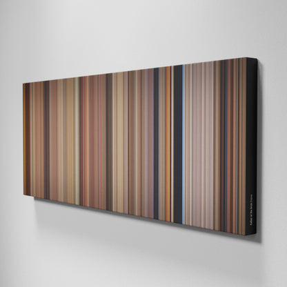 Side view of Buff's of Father of the Bride Frome on the wall