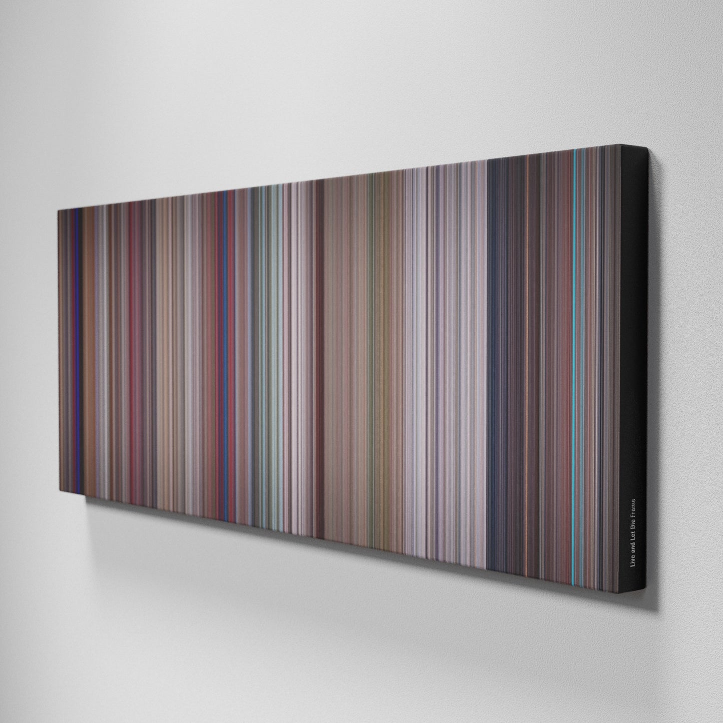 Side view of Buff's of Live and Let Die Frome on the wall