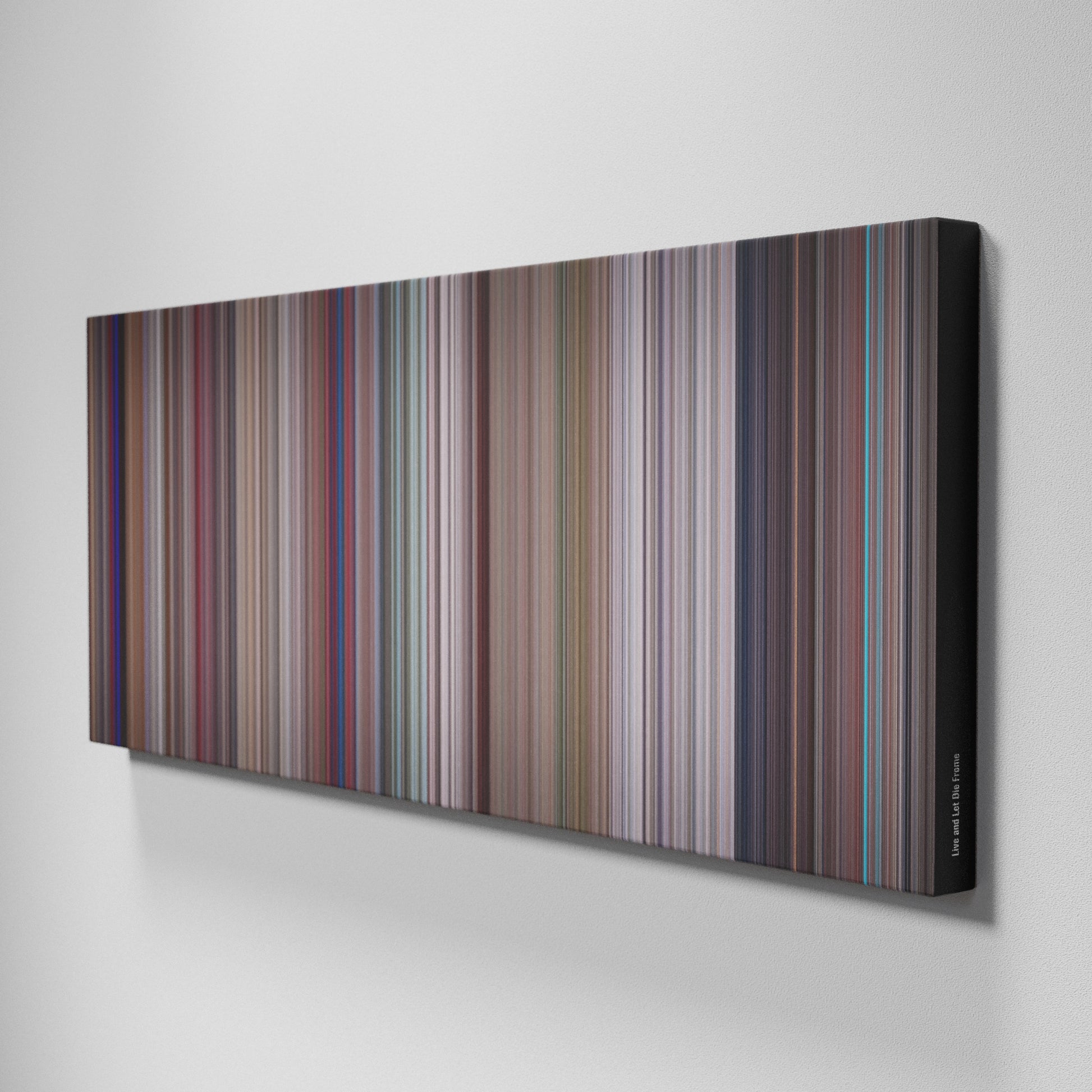 Side view of Buff's of Live and Let Die Frome on the wall