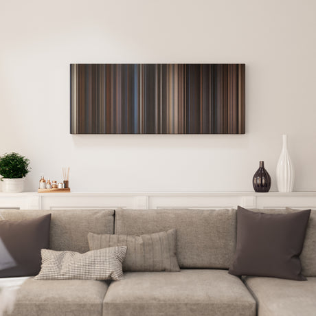 The Dark Knight Rises canvas print in living room - film wall decor
