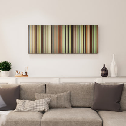 Living room interior with Out Of Africa Frome on the wall