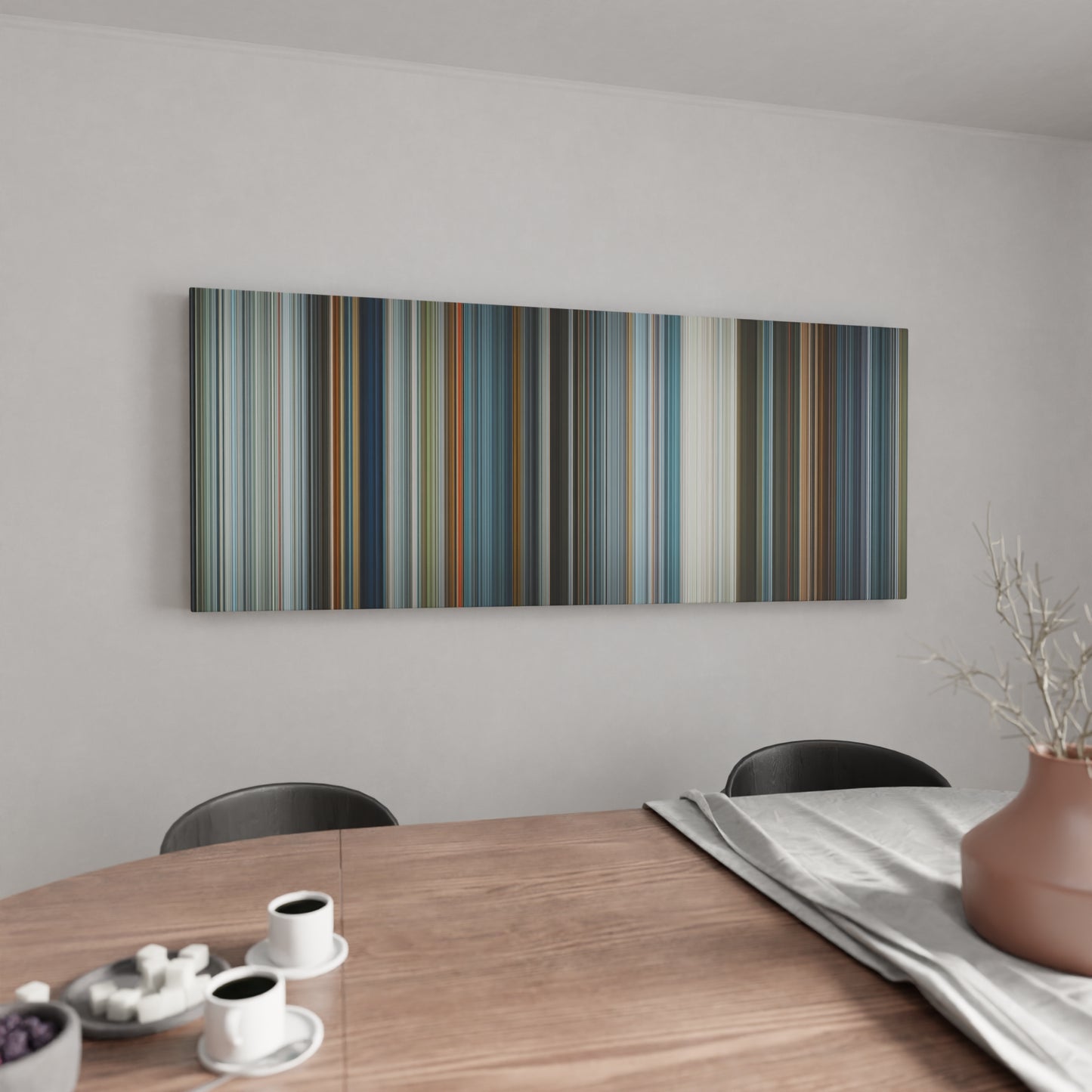 Kitchen with Oblivion Frome on the wall