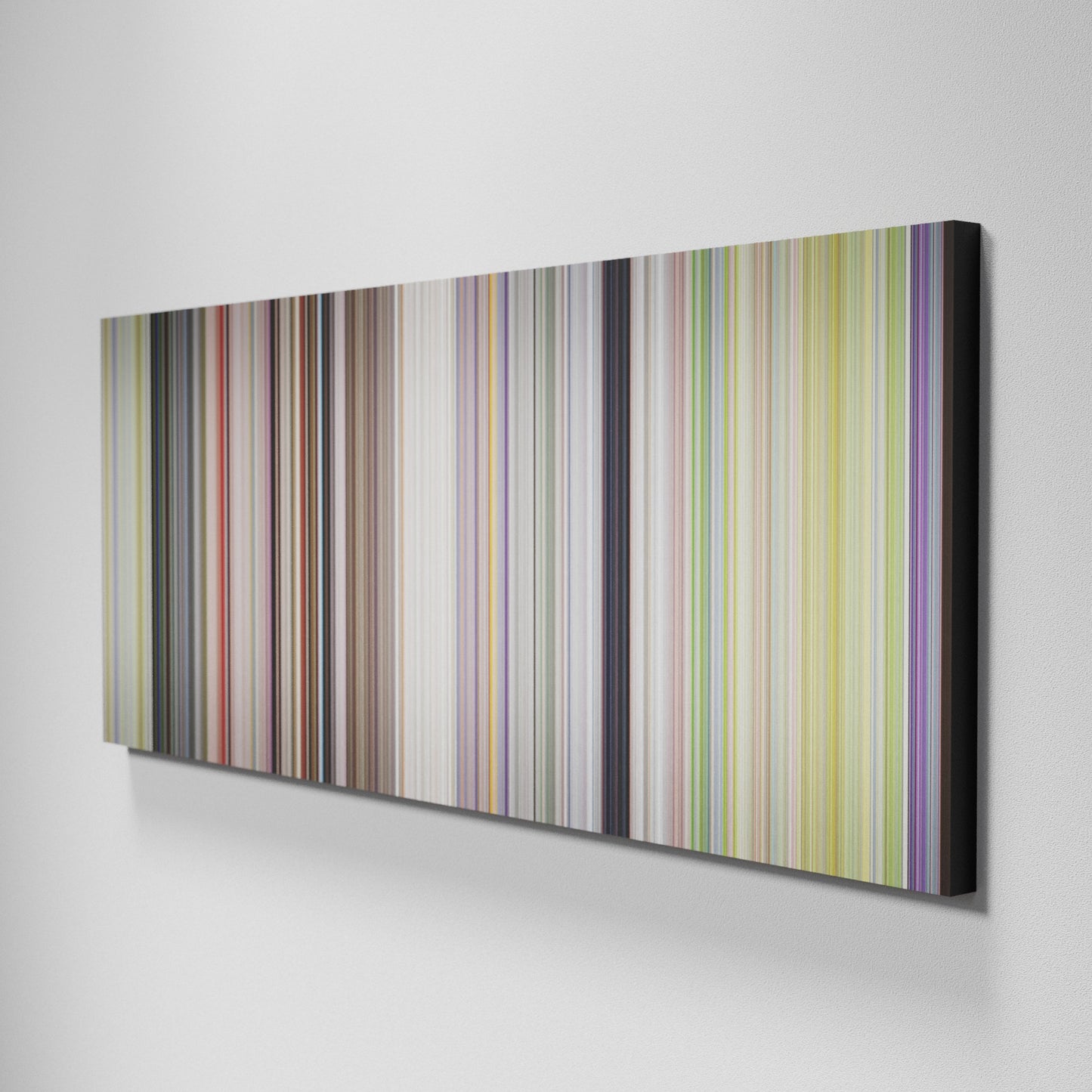 Side view of Basic of Yellow Submarine Frome on the wall