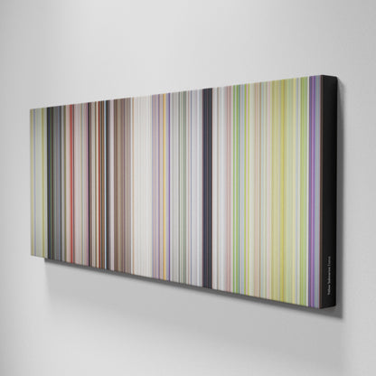 Side view of Buff's of Yellow Submarine Frome on the wall