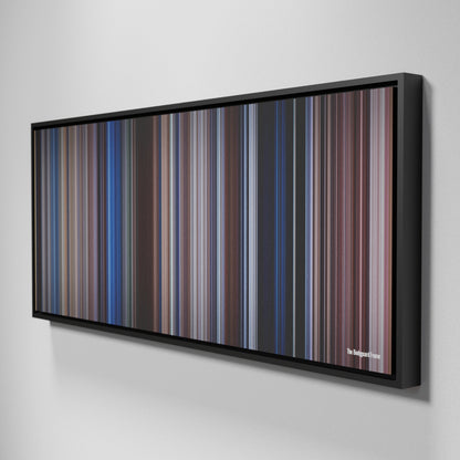 Side view of Framed Buff's of The Bodyguard Frome on the wall