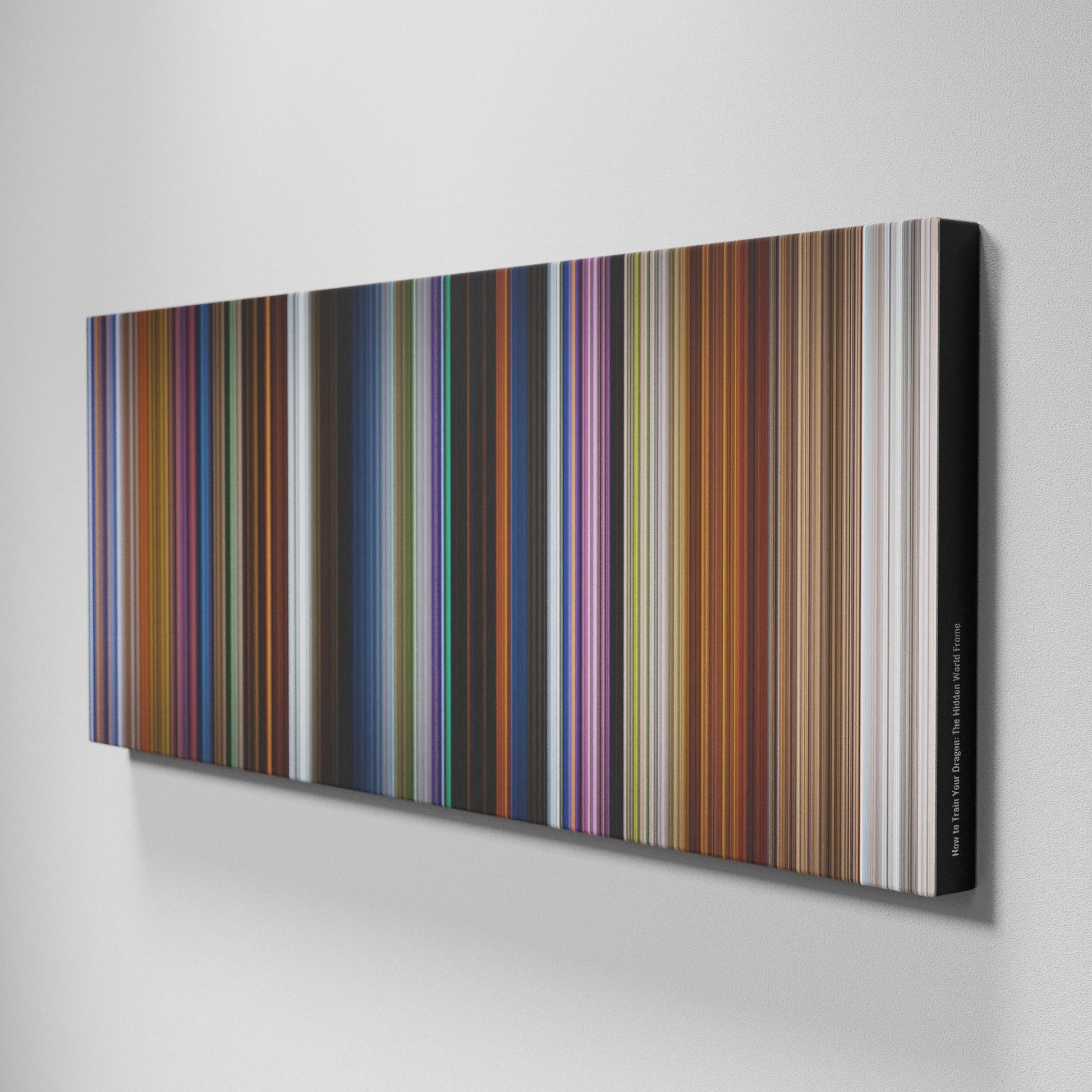 Side view of Buff's of How to Train Your Dragon: The Hidden World Frome on the wall