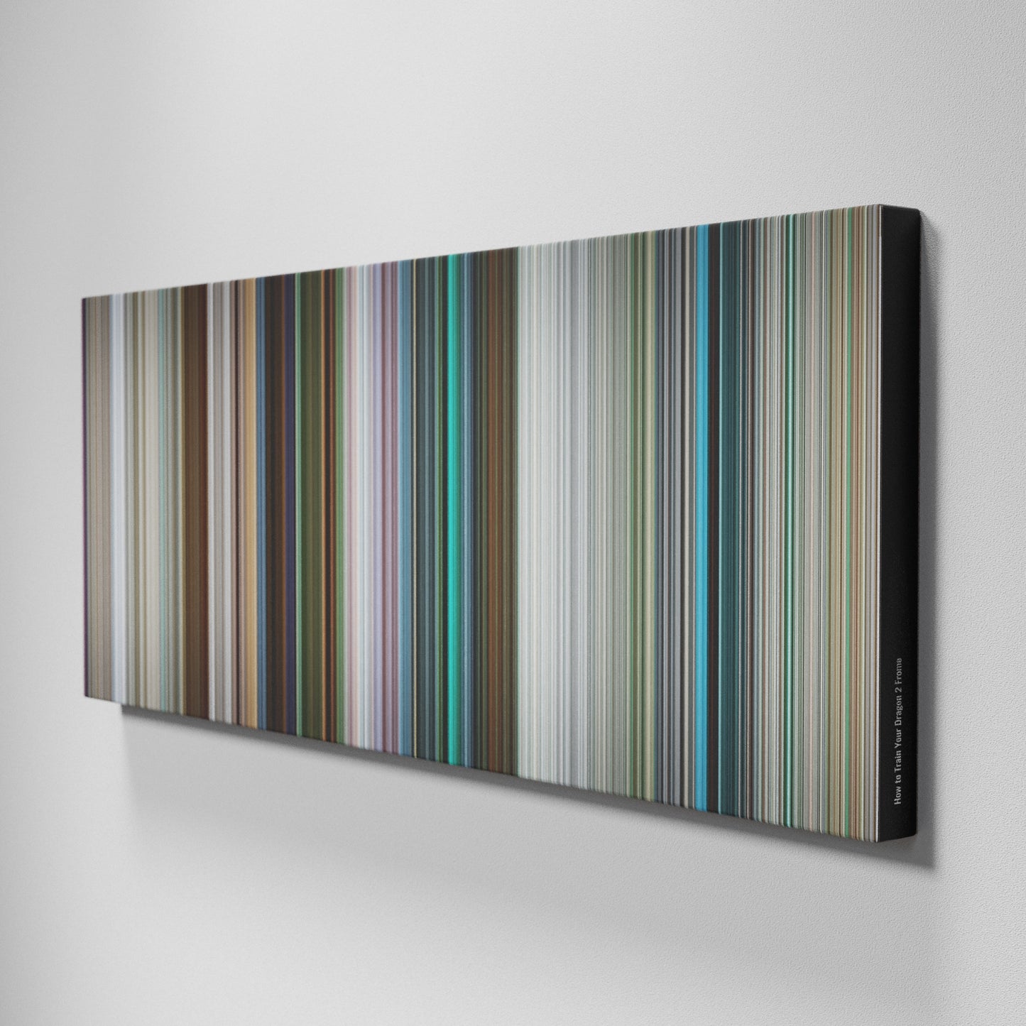 Side view of Buff's of How to Train Your Dragon 2 Frome on the wall